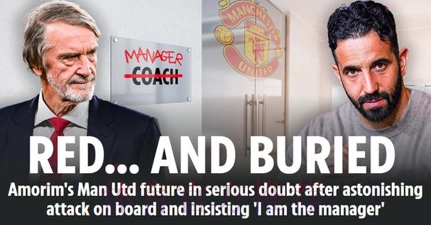 绝不辞职！阿莫林公开叫板曼联高层：解雇他需赔偿975万